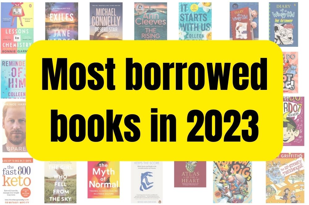 Most borrowed titles in 2023 Cockburn Libraries